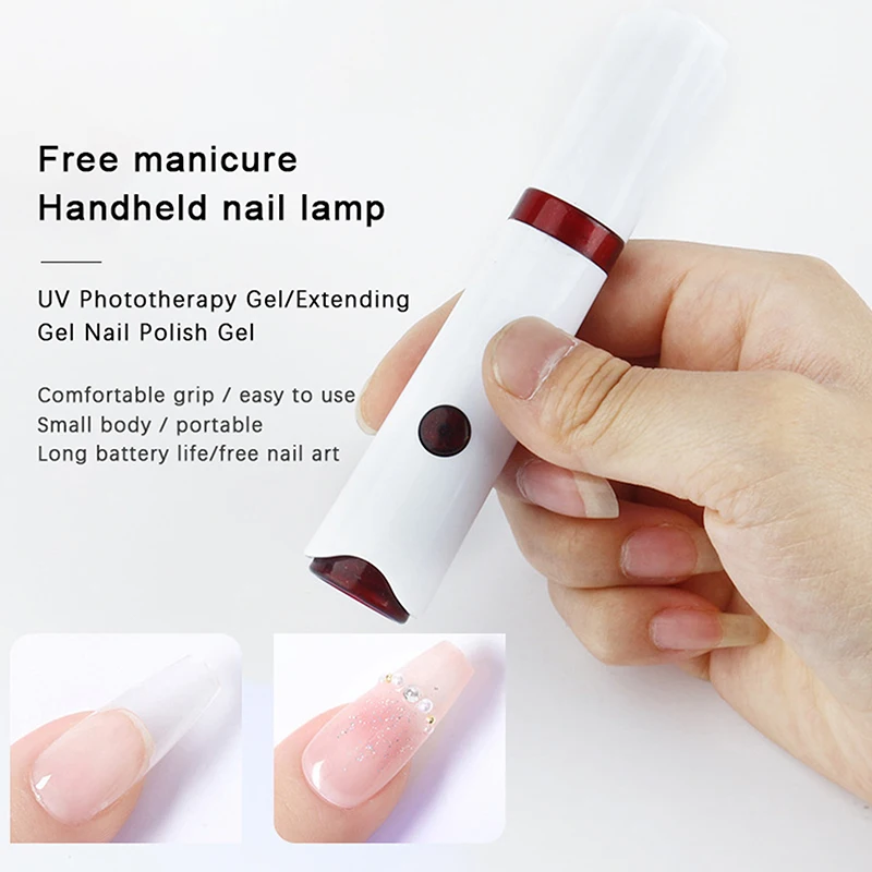 

Мини ручная салонная быстросохнущая USB-Сушилка для ногтей Бытовая фототерапия лампа быстроотверждающий Гель Светодиодная УФ-лампа для ногтей домашний Маникюр DIY