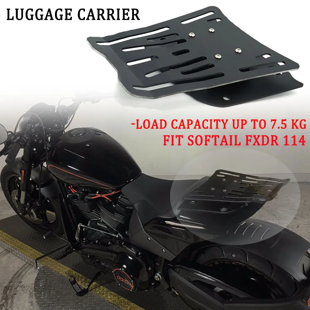 

Для HARLEY Softail FXDR 114 FXDR 114 FXDRS 2019-2022 аксессуары для мотоциклов Задняя багажная стойка для багажа полка для поддержки