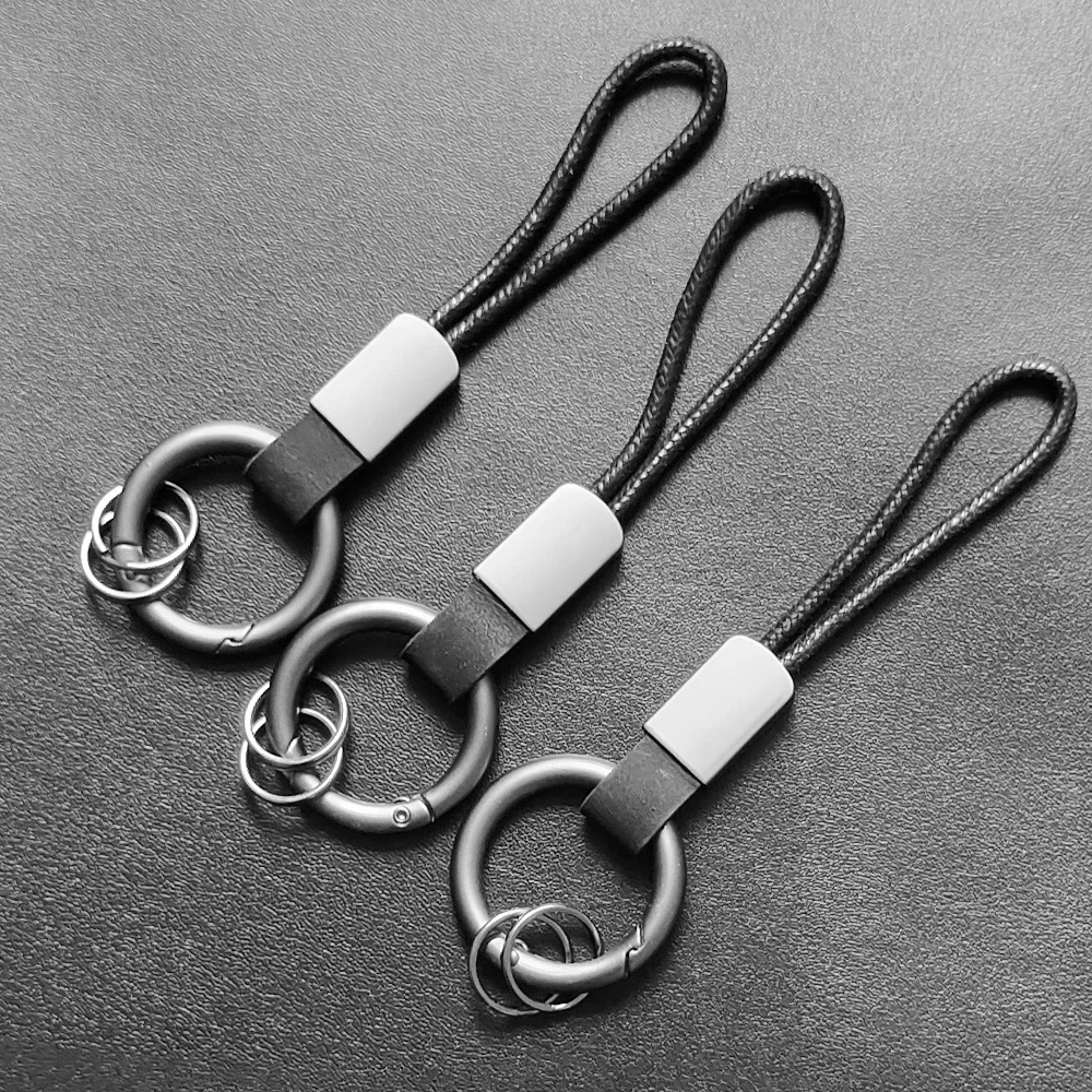 

4 цвета Модный кожаный Брелок Деловой Подарок премиум брелок для ключей для мужчин и женщин ремешок для автомобильных ключей поясной кошеле...