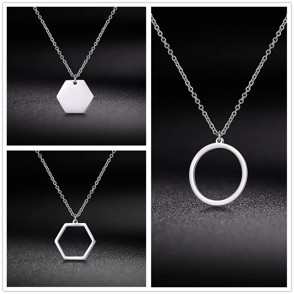 Unift Классическое христианское ожерелье в виде вечного круга для женщин и мужчин