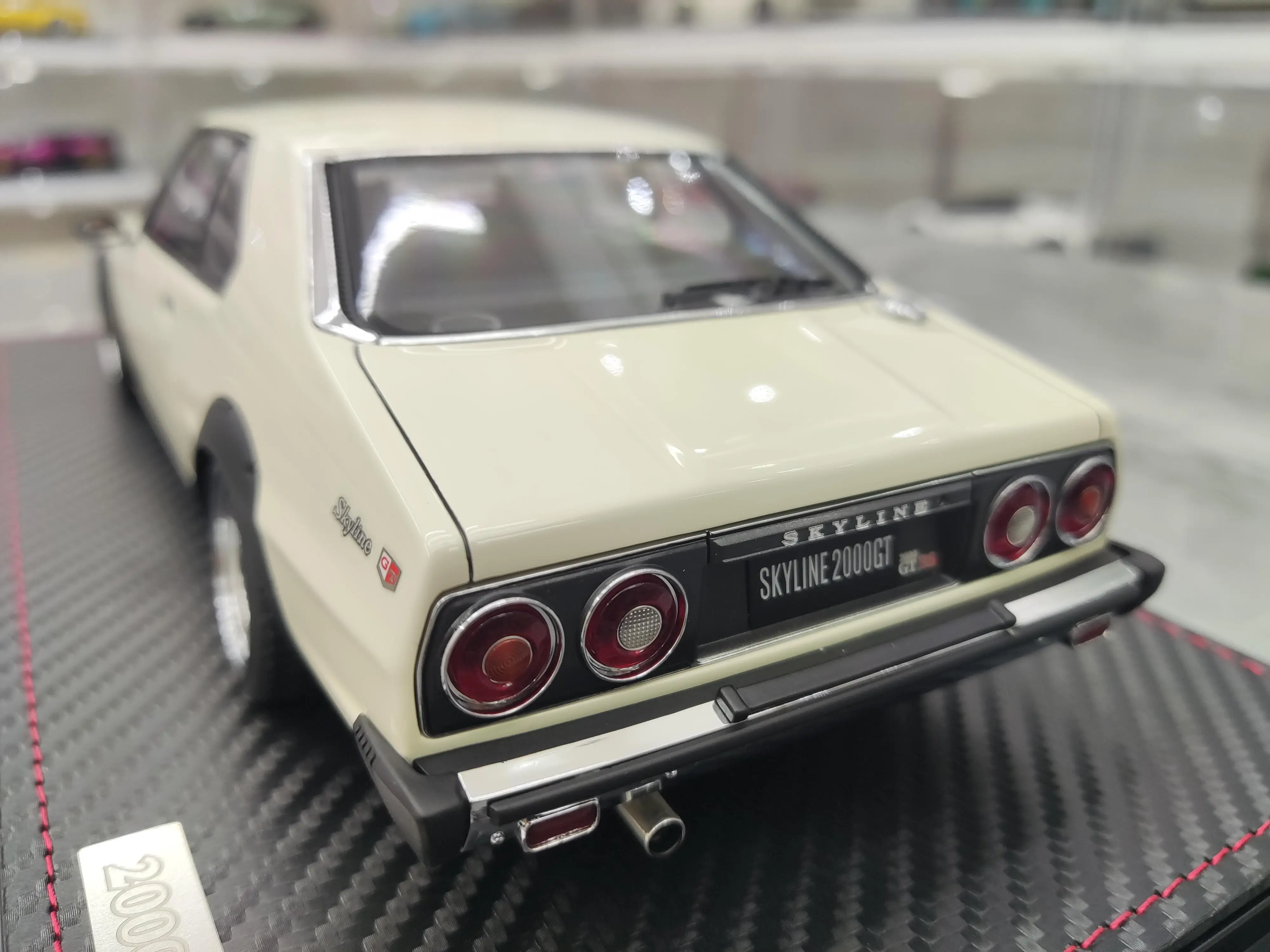 IG 1:18 Skyline 2000 GTES C210 с двигателем модель JDM ограниченная серия металлическая
