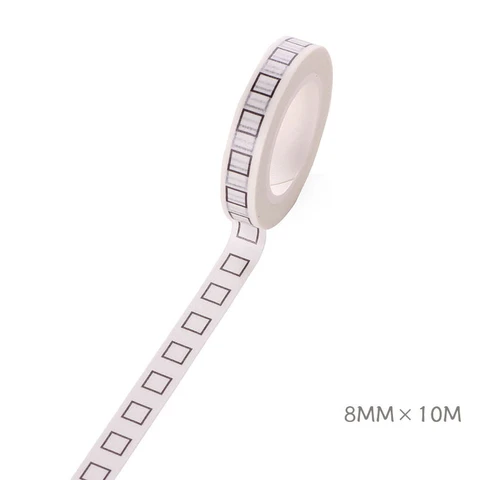 Клейкая бумажная лента Washi Tape