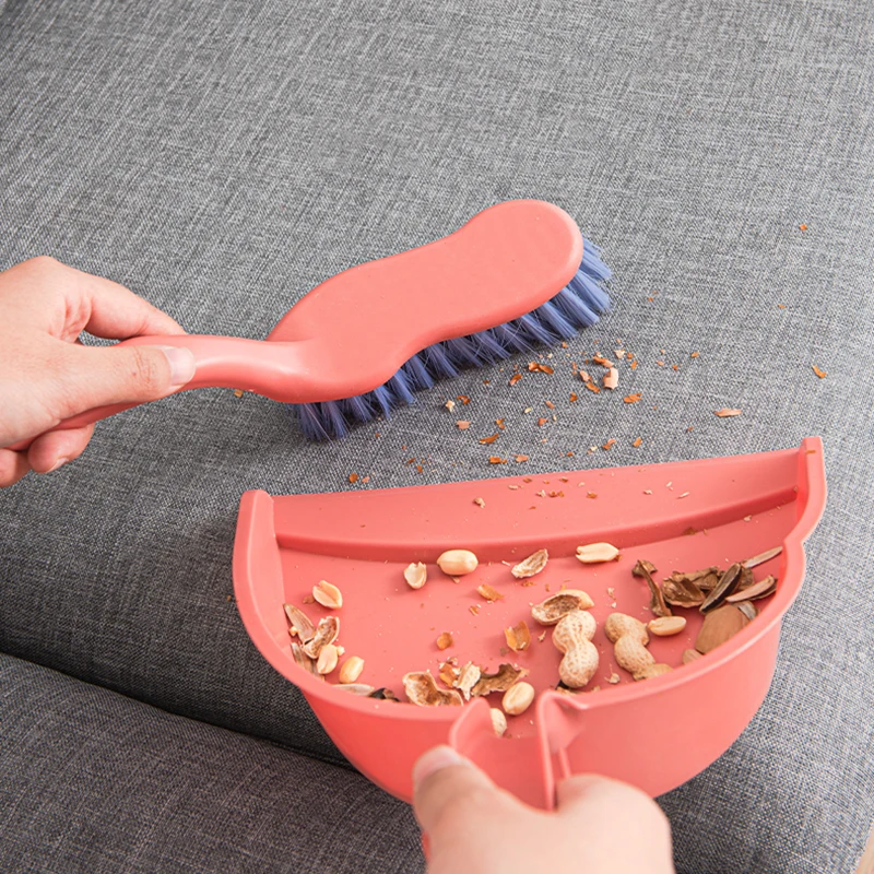 Protable Broom Brush And Dustpan Keyboard Cleaning Table Mini Broom Dustpan Set Multifunction Escoba Y Recogedor Household Items
