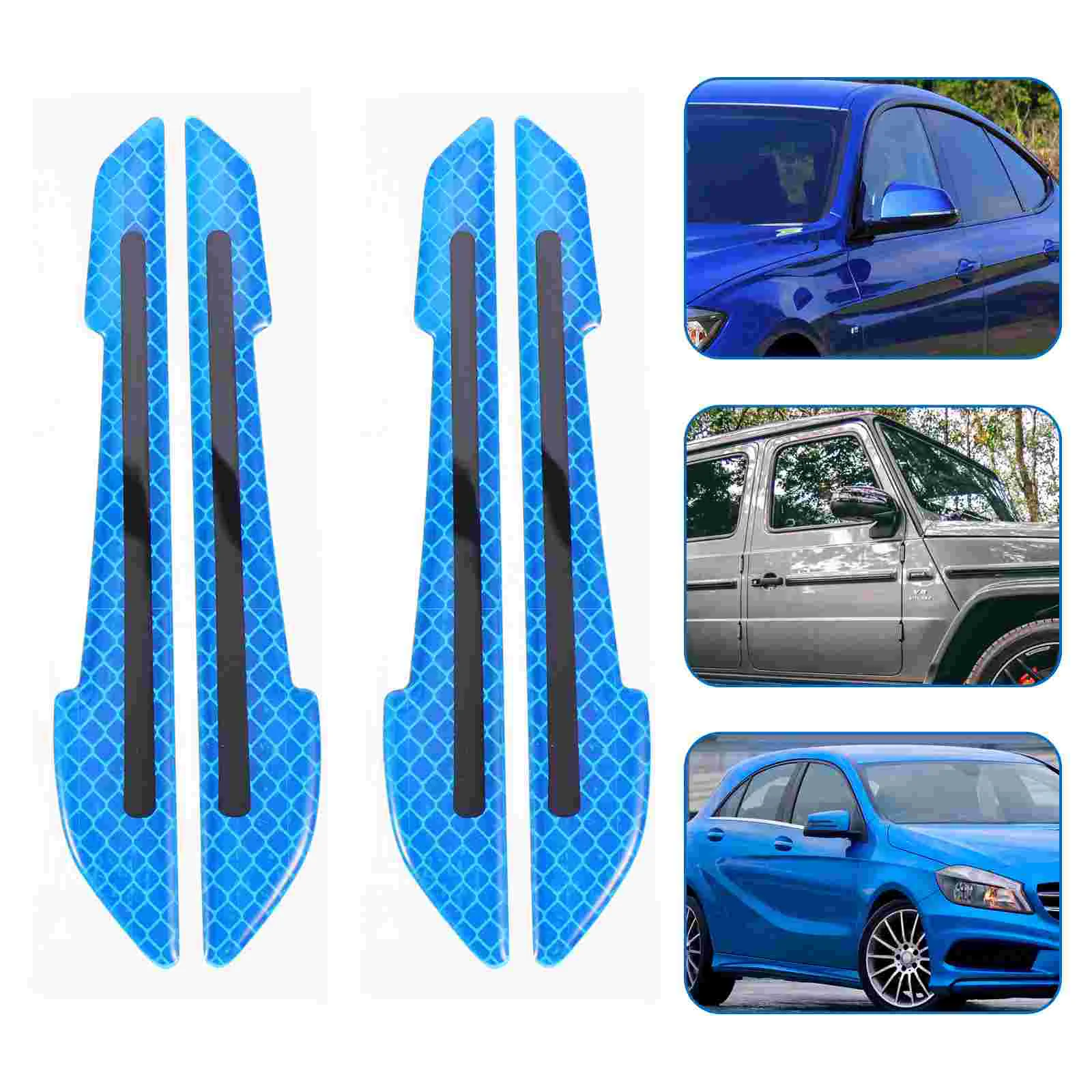 

Bumper Strip Auto Reflective Stickers Side Car Decal Rear Mirror Rearview Decals Accessories for vehicles