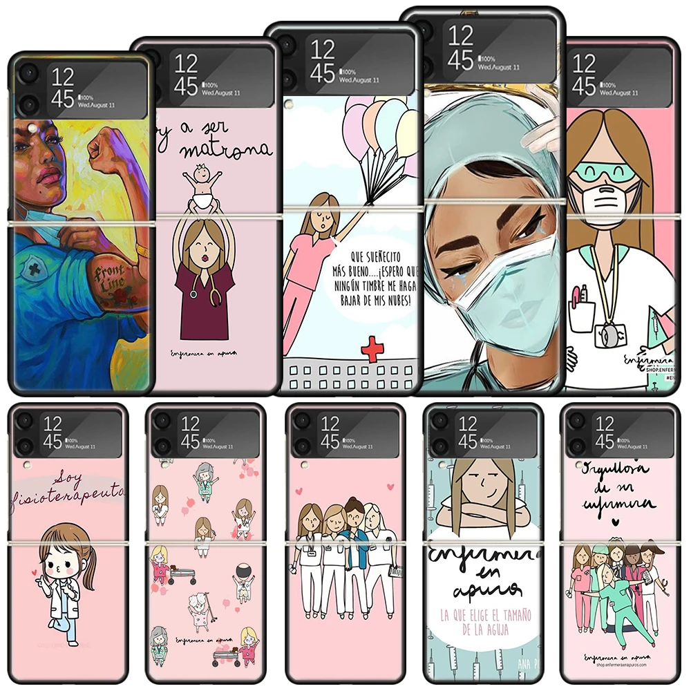 Противоударный жесткий чехол для телефона Samsung Galaxy Z Flip 4 5 3