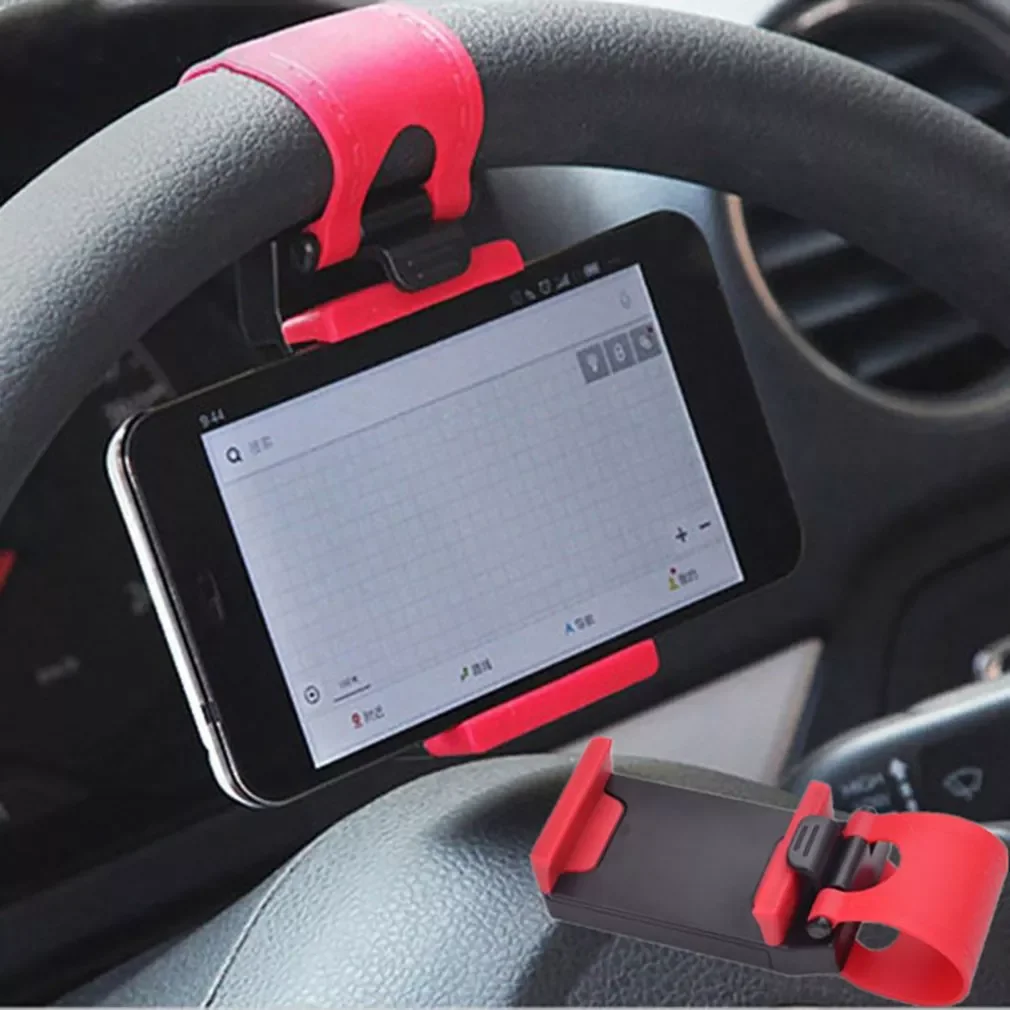 

Holder Mini Air Vent Steering Wheel Clip Mount Cell Phone Mobile Holder Universal For iPhone Support Bracket Stand