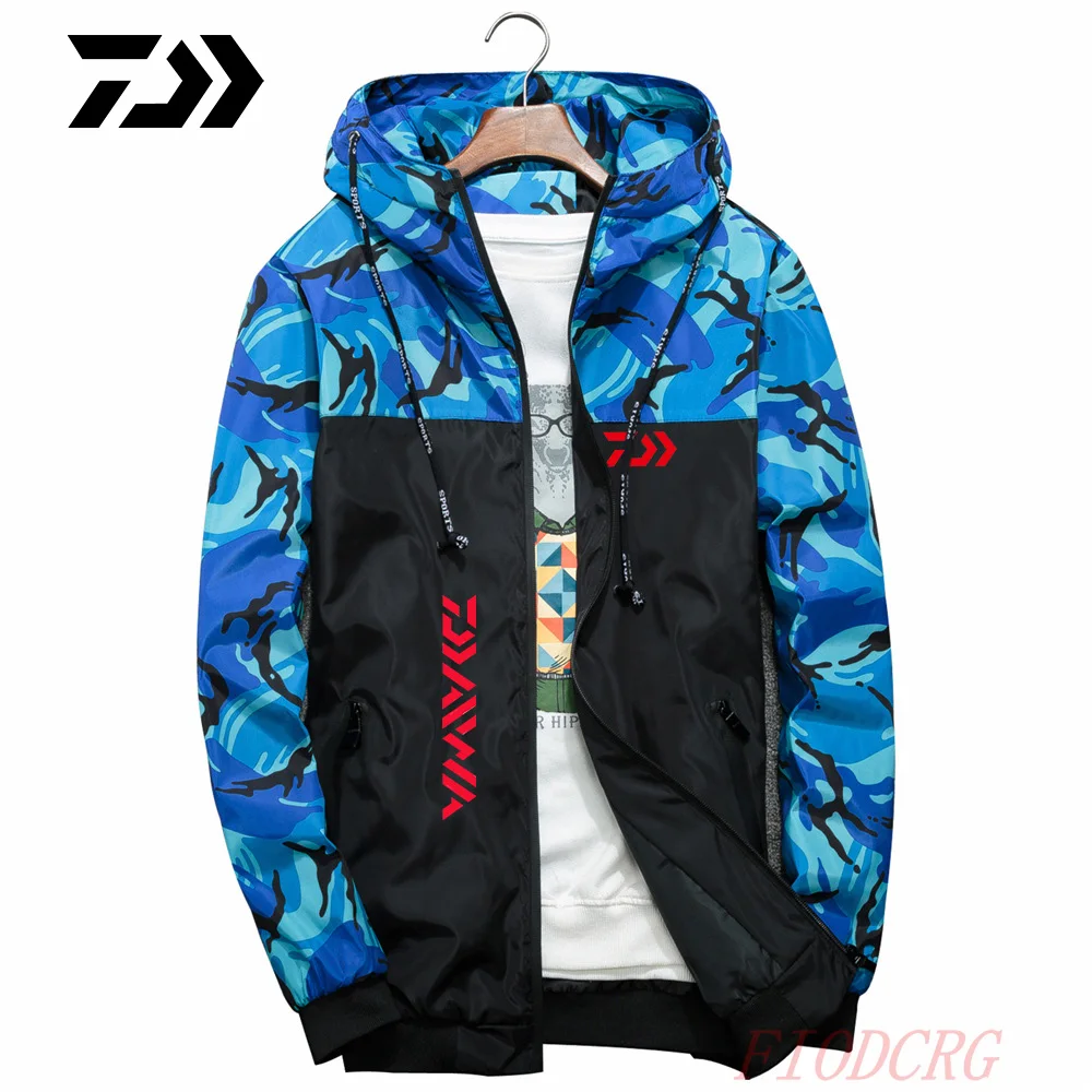 

New Autumn Fishing Clothing Quick Dry Fishing Clothes Outdoor Fishing Shirts Mens Breathable Camouflage Fishing Jackets