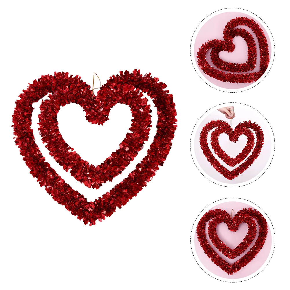 

1pc Decorative Lightweight Heart Shape for Wedding Valentine's Day Party