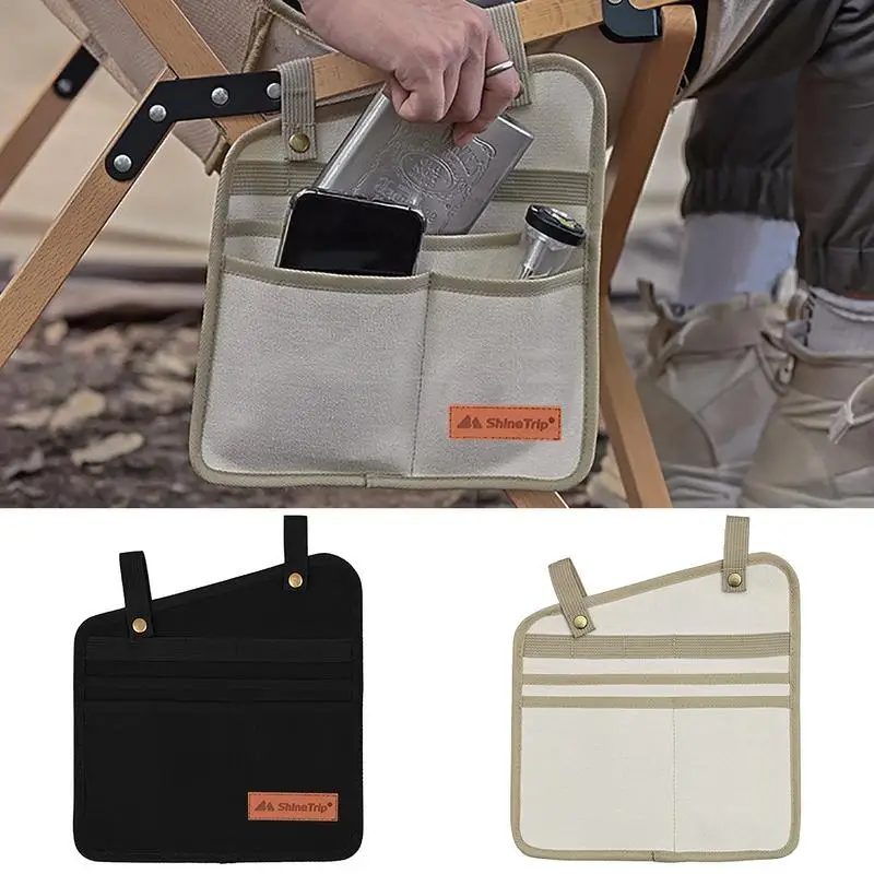 

Wheelchair Side Storage Bag Tableware Storage Hangings Bag Bedside Caddy Organizer For Dorms Baby Rails Multi-purpose Double