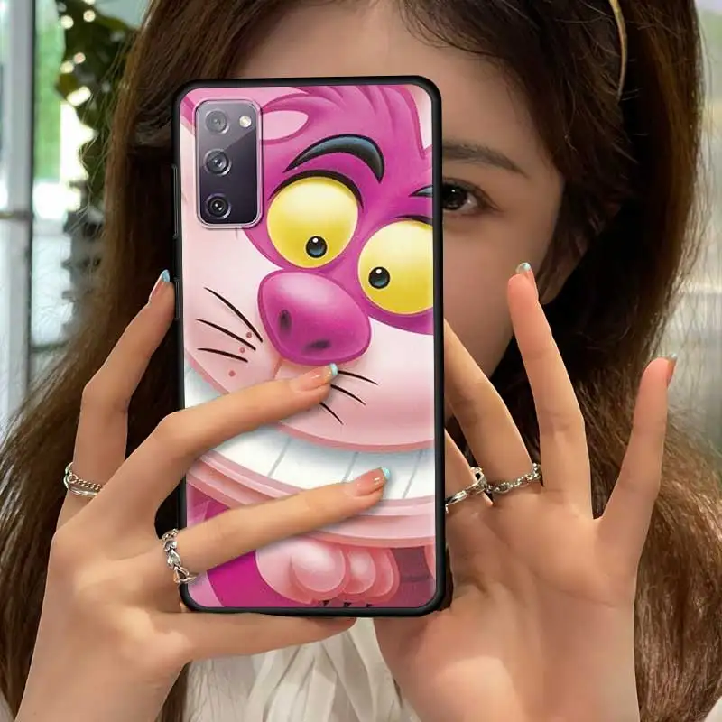 Чехол для телефона с котом Алисы в стране чудес Samsung Galaxy S20 FE S21 S10 S9 Plus Ultra 5G S20fe S21fe