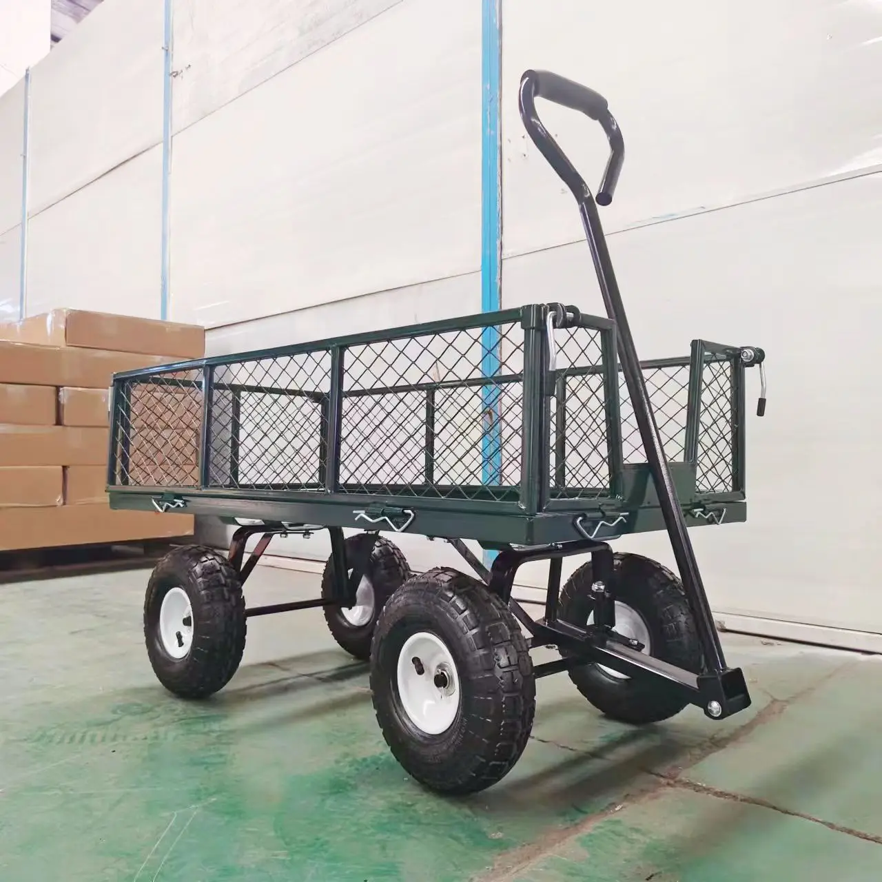 Садовый автомобиль двор мусоровоз газон утилитарный уличная стальная Тяжелая