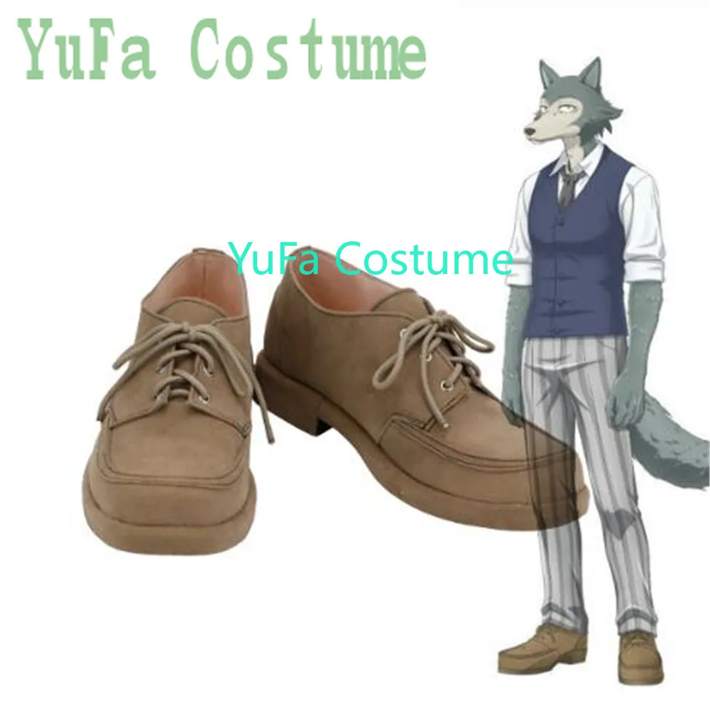 BEASTARS Косплей Legoshi Обувь Сапоги Игра Аниме Хэллоуин YuFa Костюм
