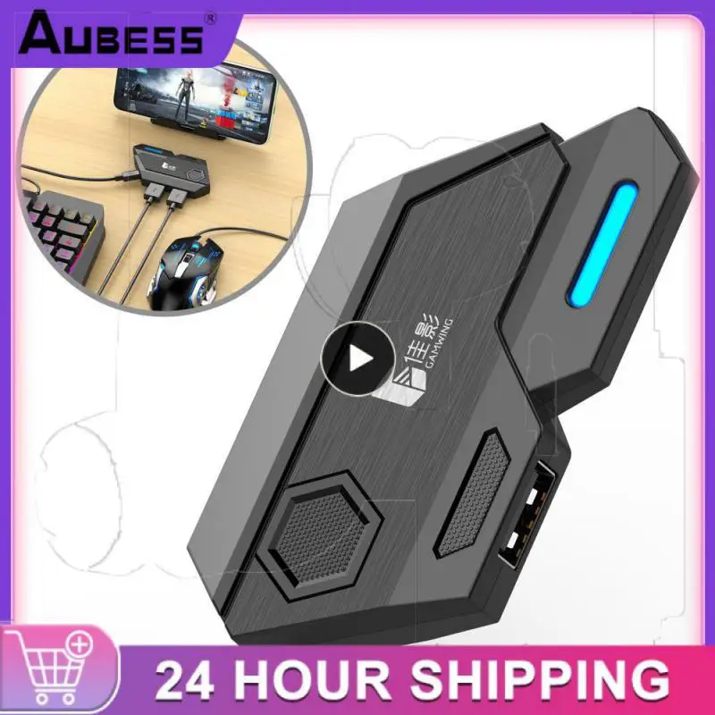 

Quick Transmission Mouse Comverter Durable Wired Keyboard Mouse Converter Widely Compatible Keyboard And Mouse Adapter Universal