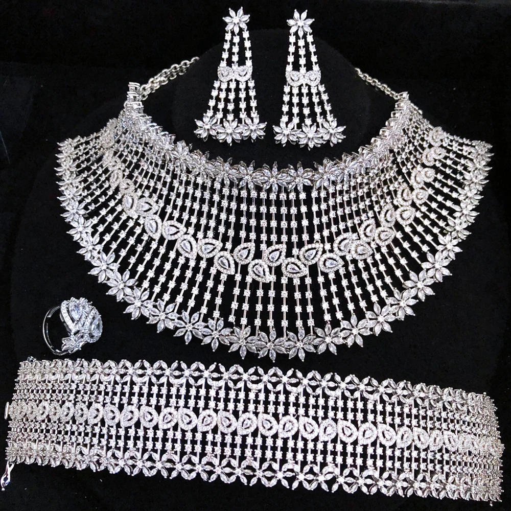 Великолепный роскошный набор GODKI из 4 штук в индийском африканском стиле для