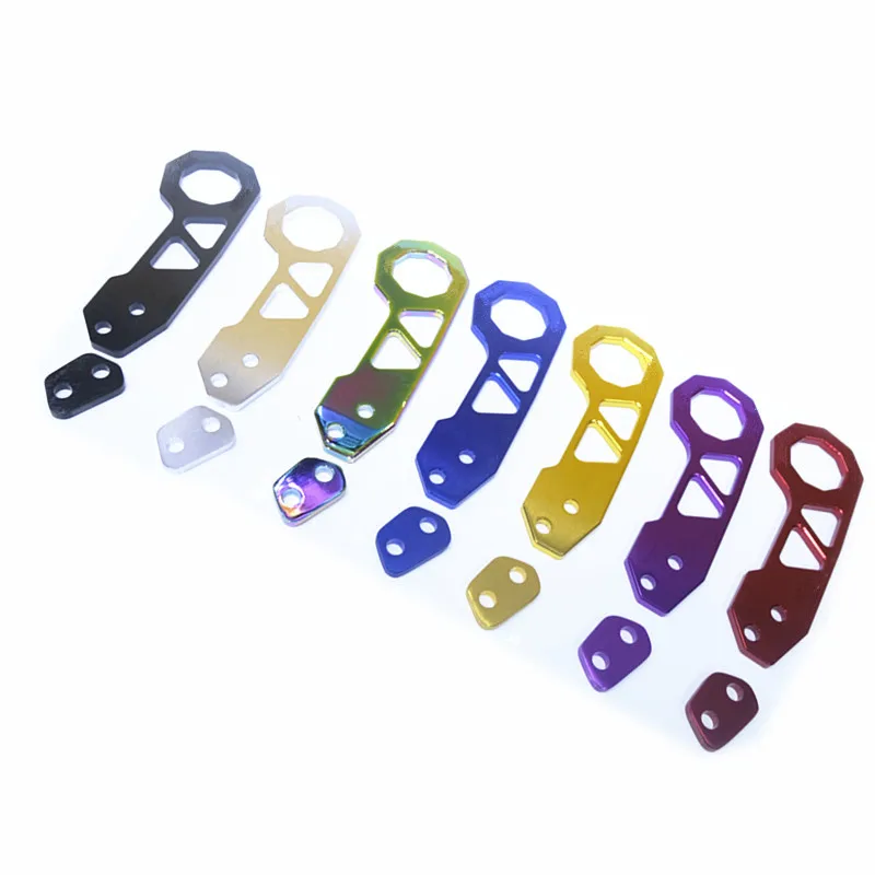 

Универсальный автомобильный крючок из алюминиевого сплава для заднего бампера, прицепа, крючок для заднего бампера, задний буксировочный крючок, двухсторонний