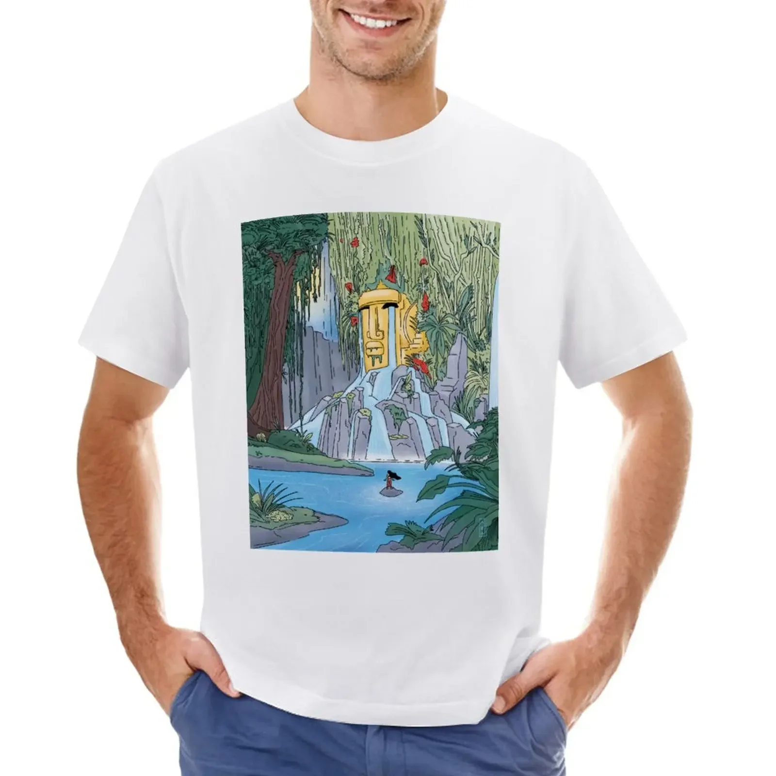 Футболка eldorado с надписью дверь блузка верх обычная Эстетическая одежда мужская