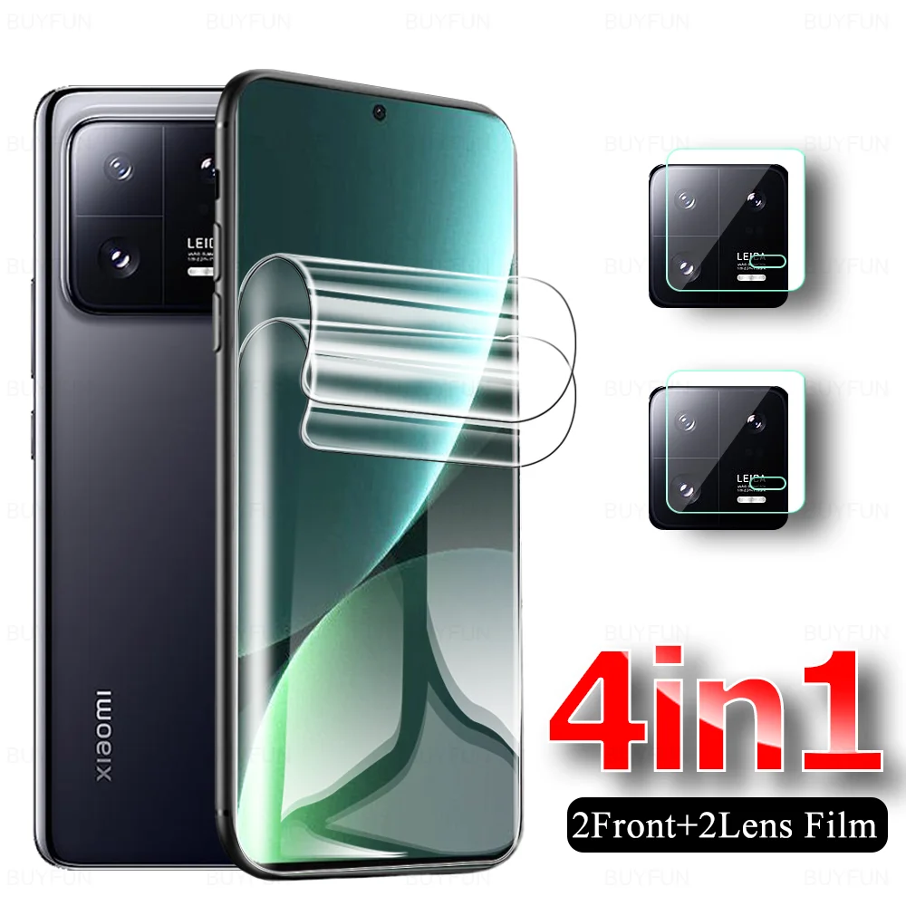 

Гидрогелевая пленка 4to1 для Xiaomi 13 Pro, стекло для объектива камеры Xaomi Mi 13Pro, Xiaomi13, Xiaomi13Pro, мягкая защитная пленка для экрана