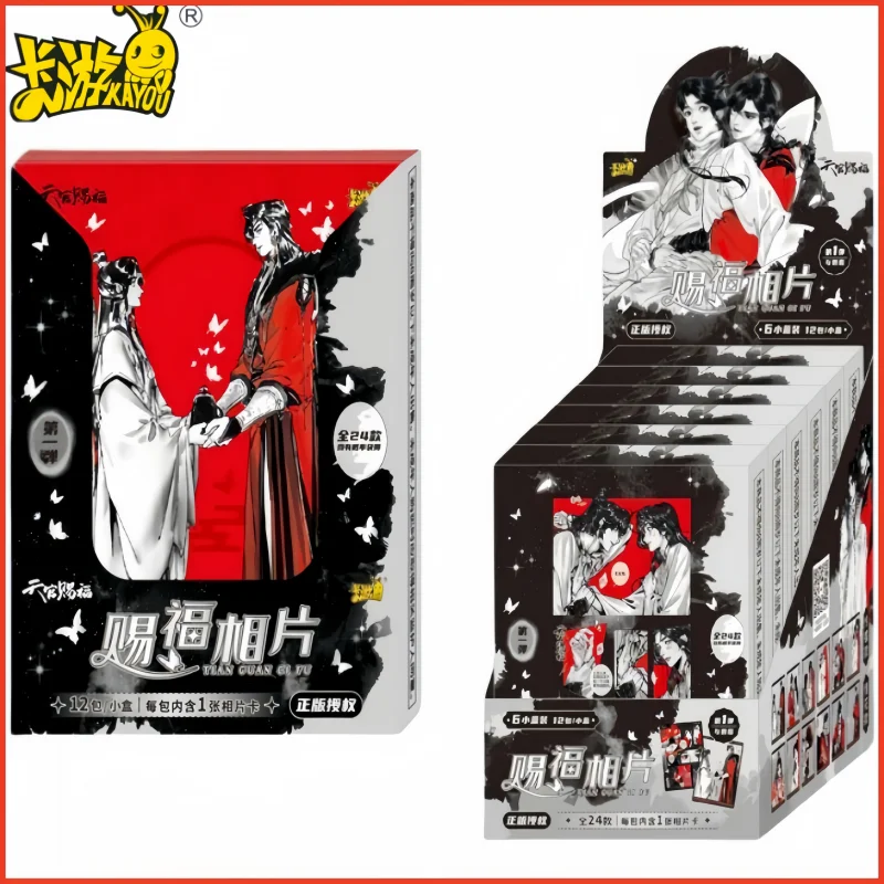 Новые оригинальные Kayou Heavenly Officials Bless Card Album Animation Taoyuan Thousand Lanterns Pr Аниме