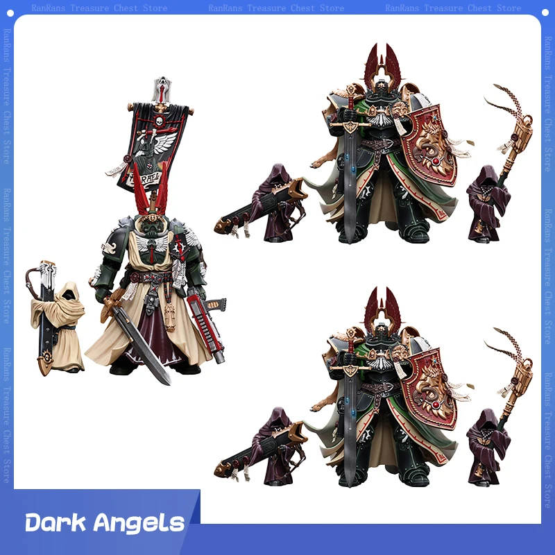 

Аниме экшн-фигурки JOYTOY Warhammer 40 к 1/18, фигурки Темных Ангелов, примаха, Льва, ии, Джонсон, мастер азрееля, военная модель