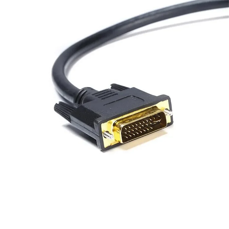 1FT Кабель-переходник DVI-VGA Кабель 1080P DVI-I-VGA 24+5 DVI «папа» на 15-контактный видеоконвертер VGA для дисплея ПК 0,3 м (art.: 3920d0c54a0fd) - 3920d0c54a0fd