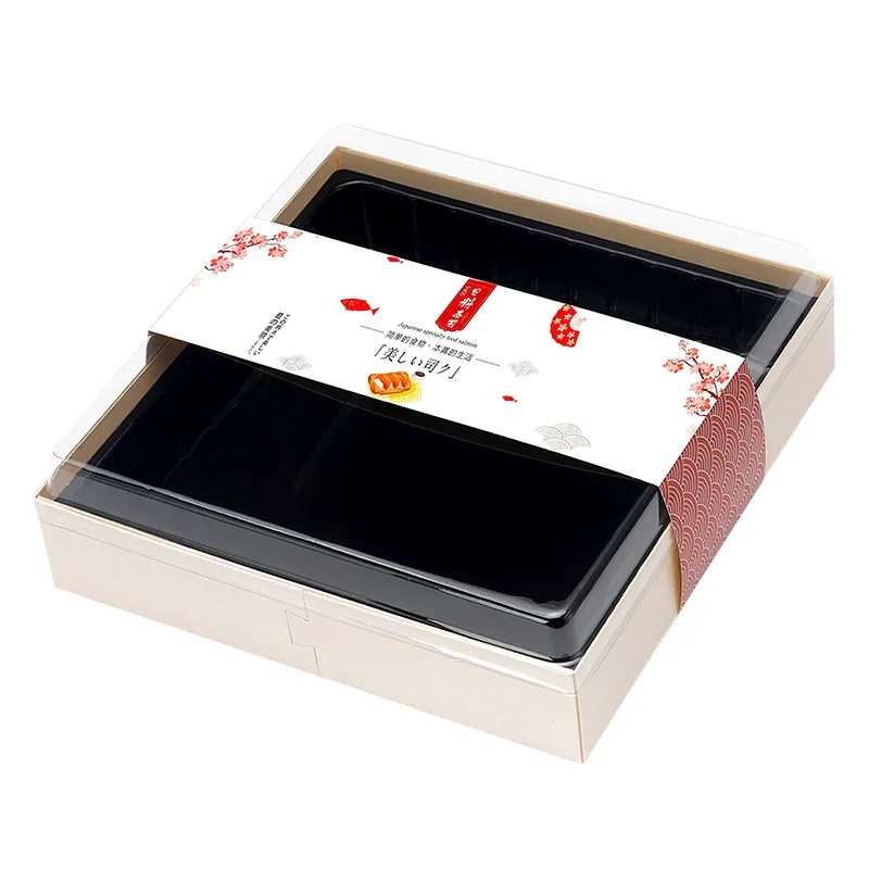packing box takeaway disposable lunch commercial Japanese ooden