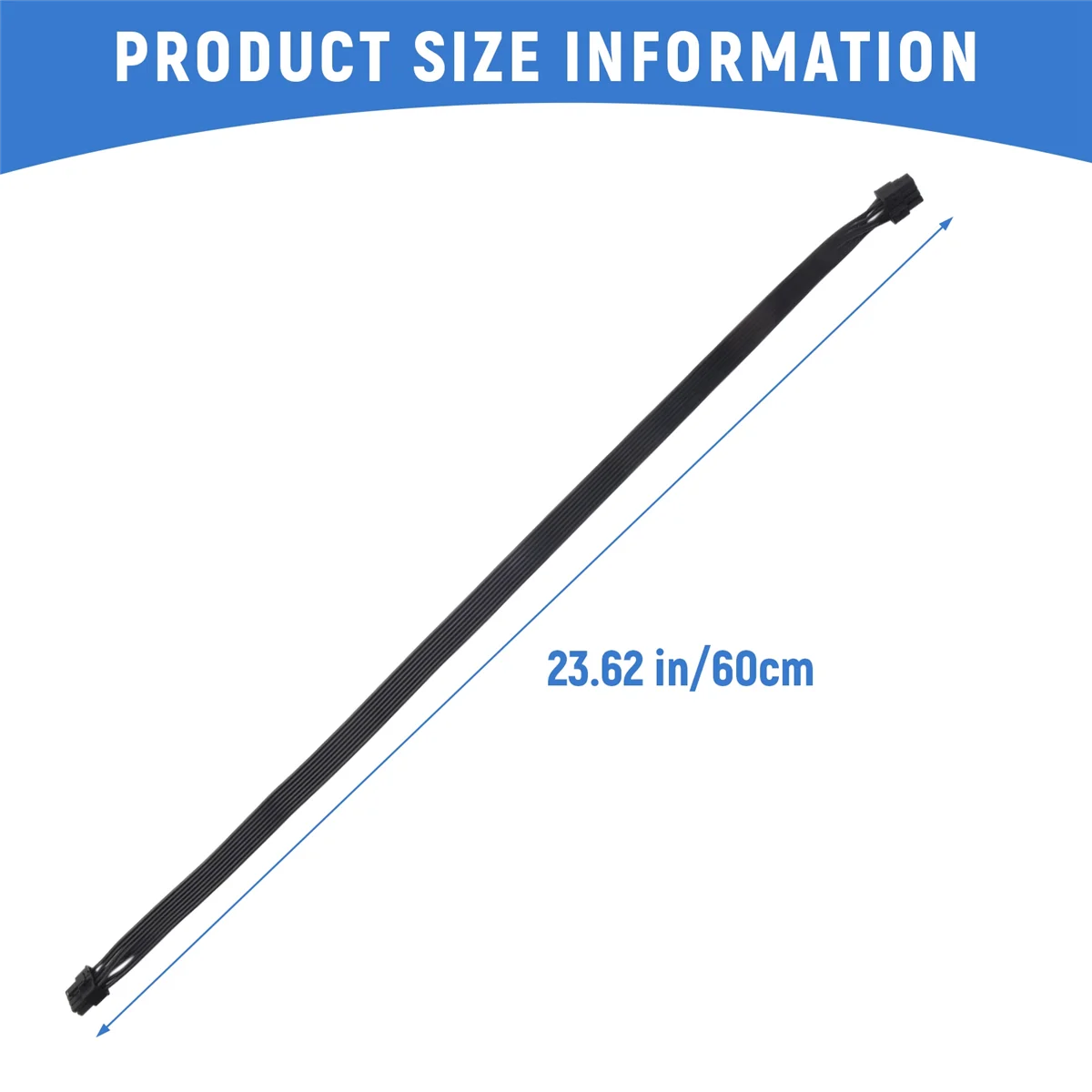 Кабель питания ATX с 8-контактным разъемом на 4 + 4-контактный разъем процессора