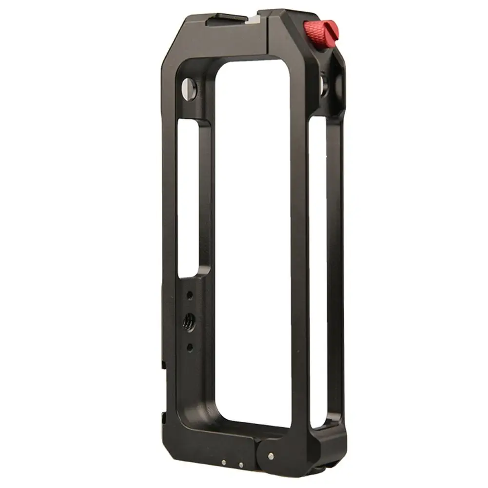 

Camera Cage Aluminum Alloy Protective Cage Case Action Camera Rig with Cold Shoe Mount Action Camera Mount for Insta360 ONE X2