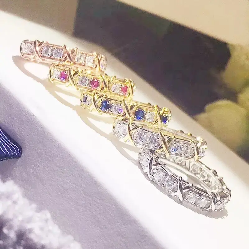 

Кольцо из серебра S925 пробы с крестом, Классическая мода, высококачественные ювелирные изделия, подарок на день рождения