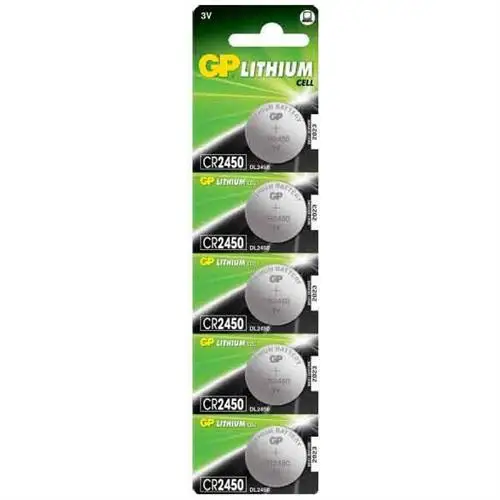 

3,5-вольтовый литиевый 5'литиевый аккумулятор-трансформер GP CR2450 661079