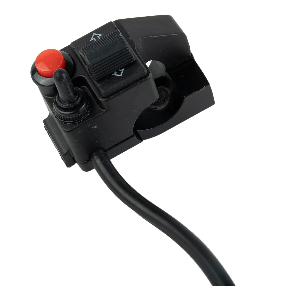 

Motorcycle Switch Headlight Horn Modified Control Switch Handlebar Mount Turn Signal Horn 12V 220W Handlebar Switch Button