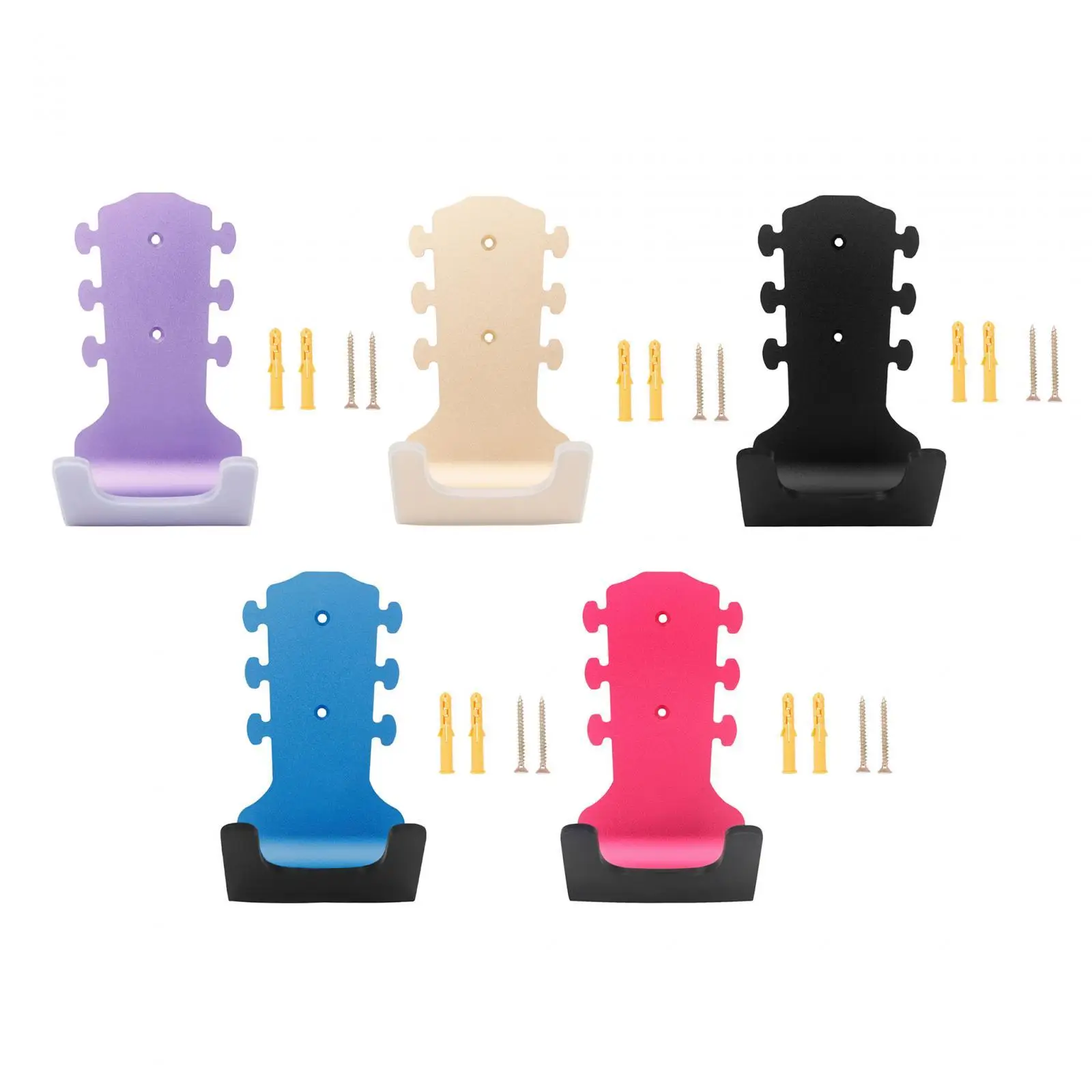 

Guitar Wall Mount Hanger for Violin Ukulele Acoustic and Electric Guitars
