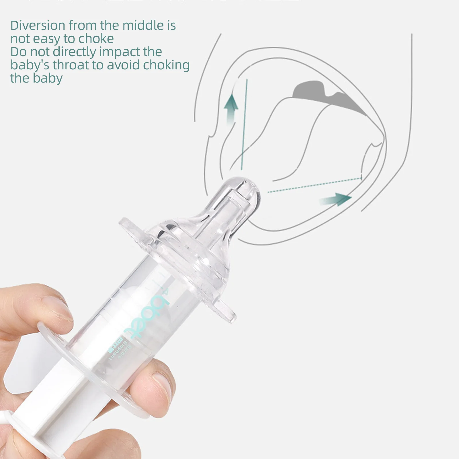 

Baby Kids Smart Medicine Dispenser Needle Feeder Dropper Type Anti-choke Baby Medicine Feeder Syringe Pacifier Medicine Feeder