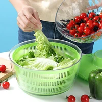 kata vegetable and fruit vegetable drain basket dehydrator multifunctional household dryer basket shake plastic kitchen tool