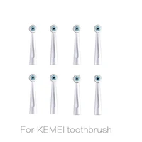 kemei km 908 smart inductive rechargeable automatic toothbrush head replacement oral hygiene dental care 5