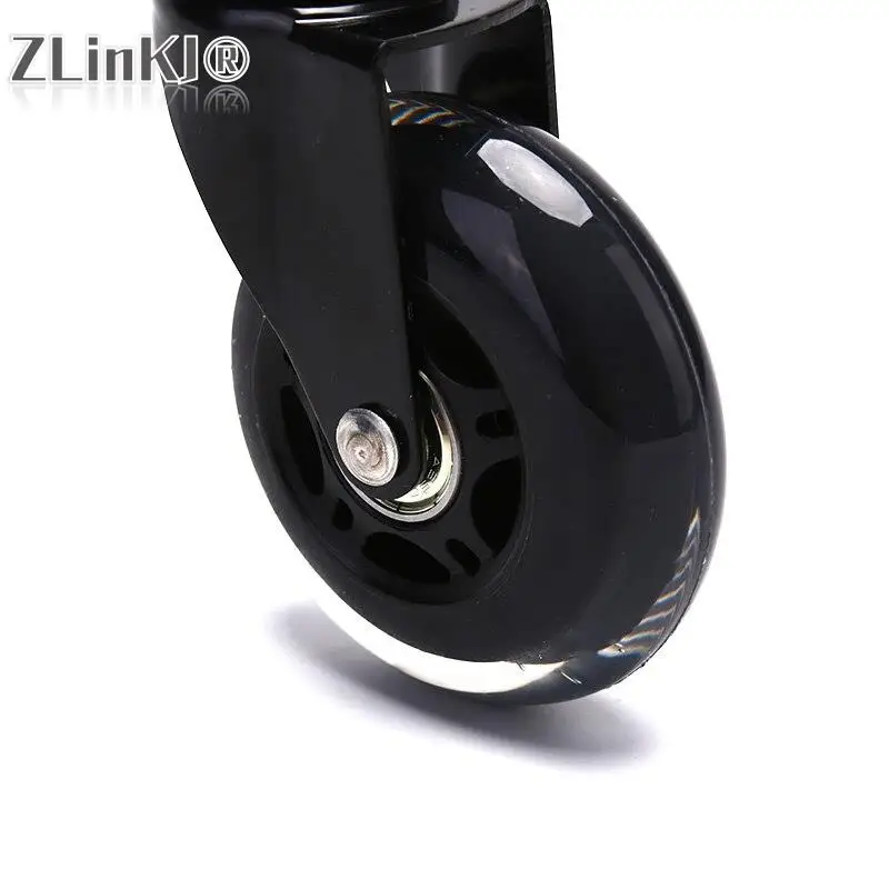 Caster Wheels Rubber Roller Rollerblade Style 3 Inch Castor 