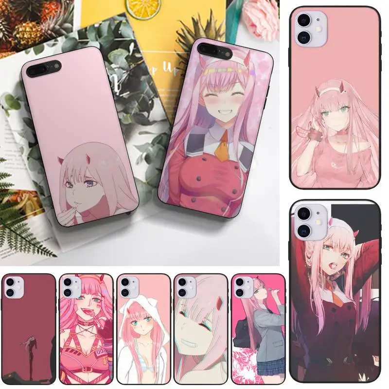 

Popular Anime Darling In The FranXX Phone Case For HUAWEI P10 P20 P30 P40 Mate 30 40 Lite Pro Fundas Shell Cover