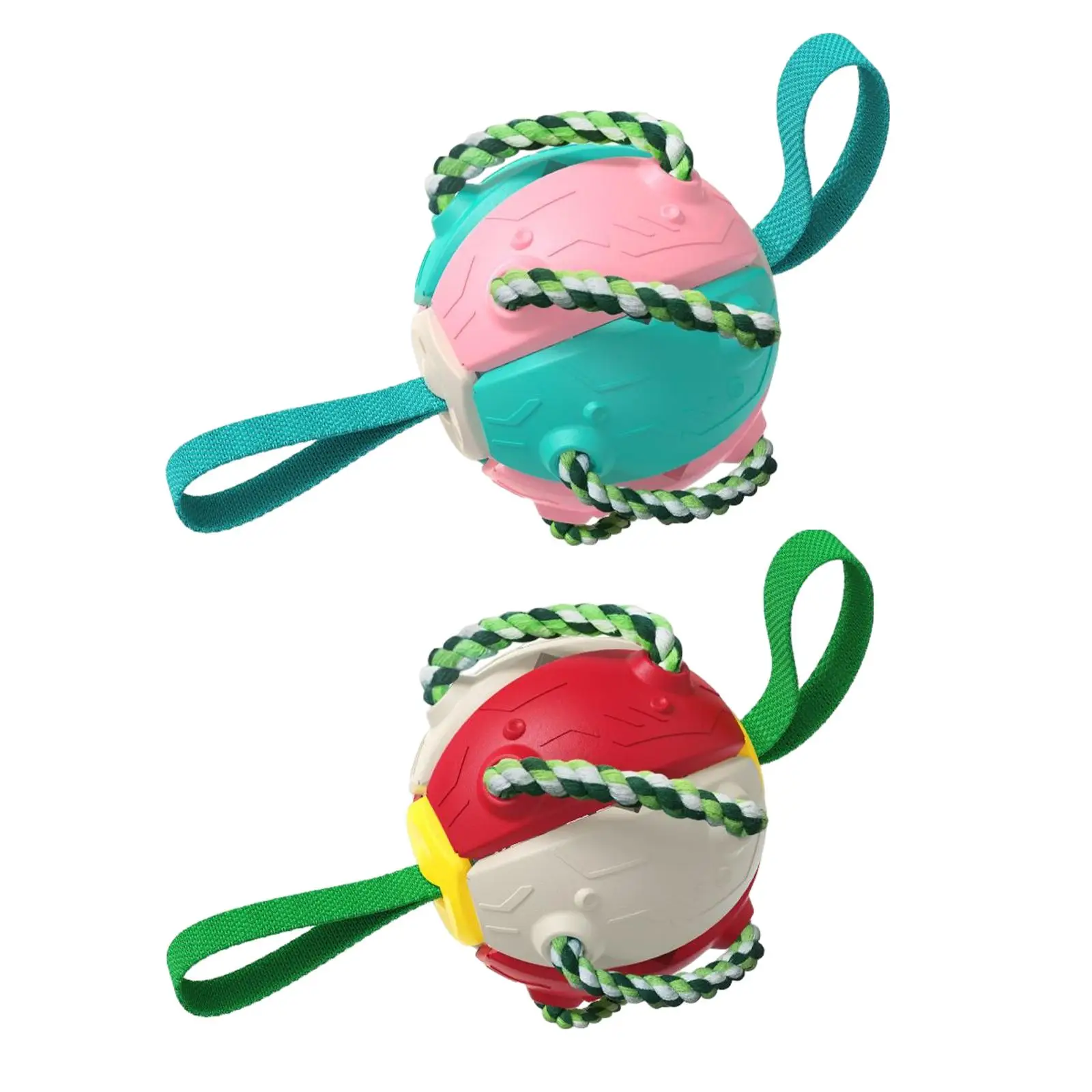 

Dog Toys Soccer Ball Chewing Play Tug Toy Dog Water Toy for Small Medium Large Dogs Throwing Birthday Gifts Exercise
