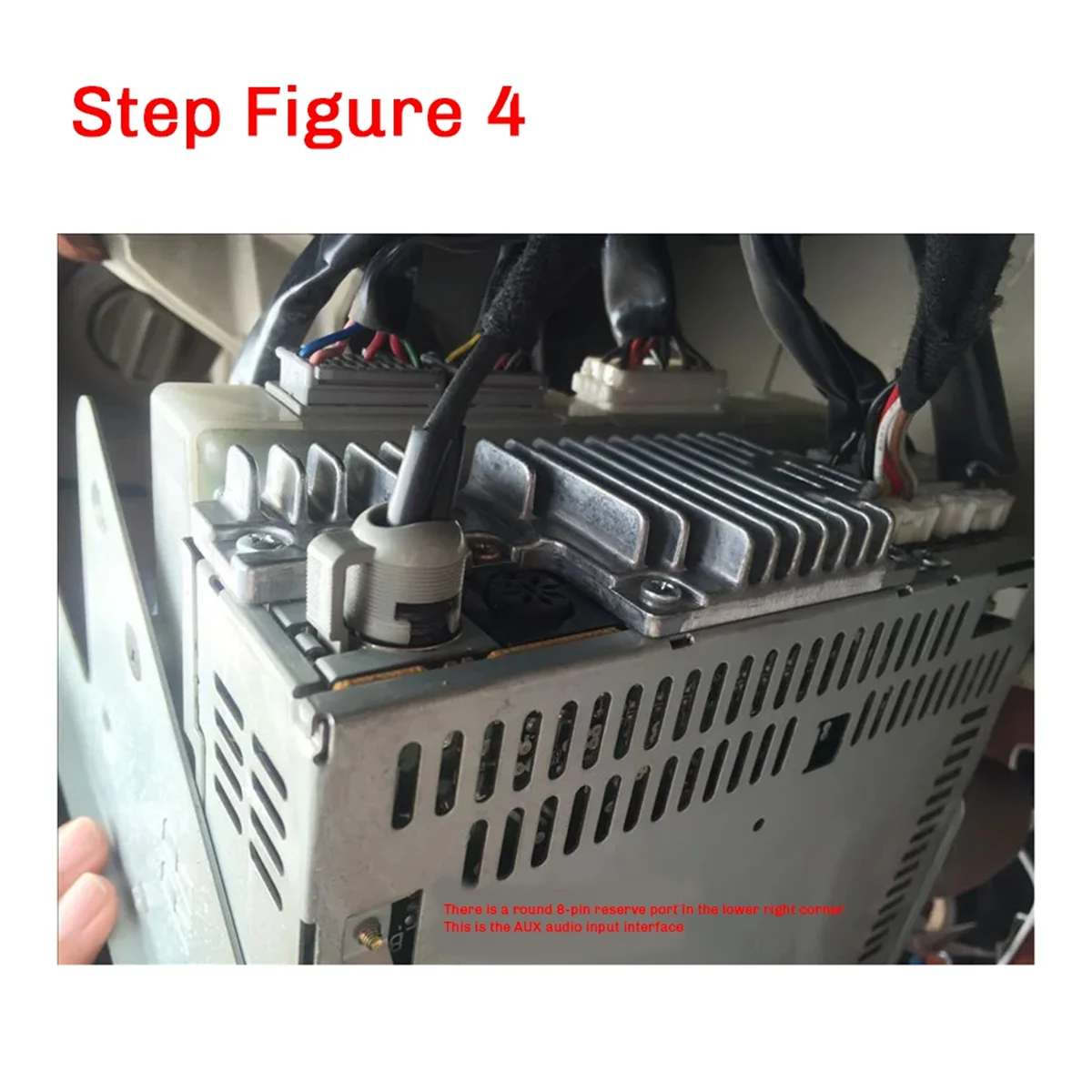 Автомобильный аудиокабель AUX 8-контактный разъем + штекерный кабель для Nissan Teana JK230