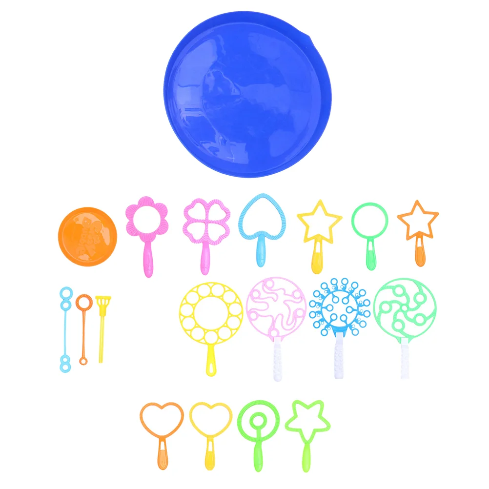 

1 Set 28pcs Bubble Blowing Bars Bubble Wands Handheld Bubble Sticks (Assorted Color)