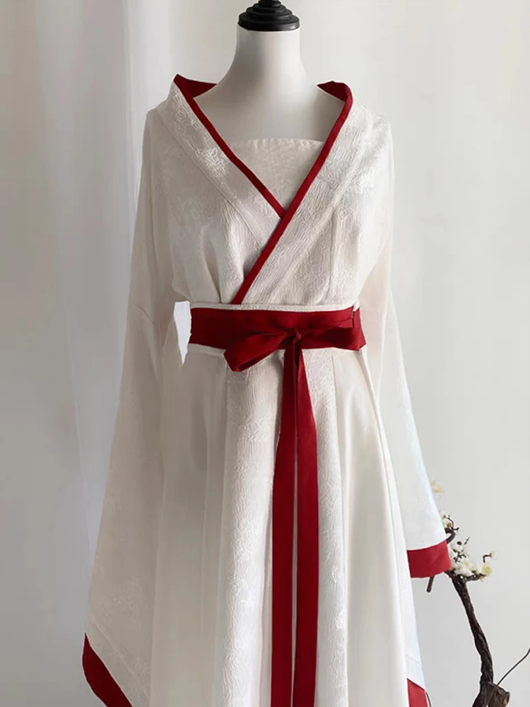 Улучшенное женское новое древнее платье Hanfu для взрослых юбка древний ветер