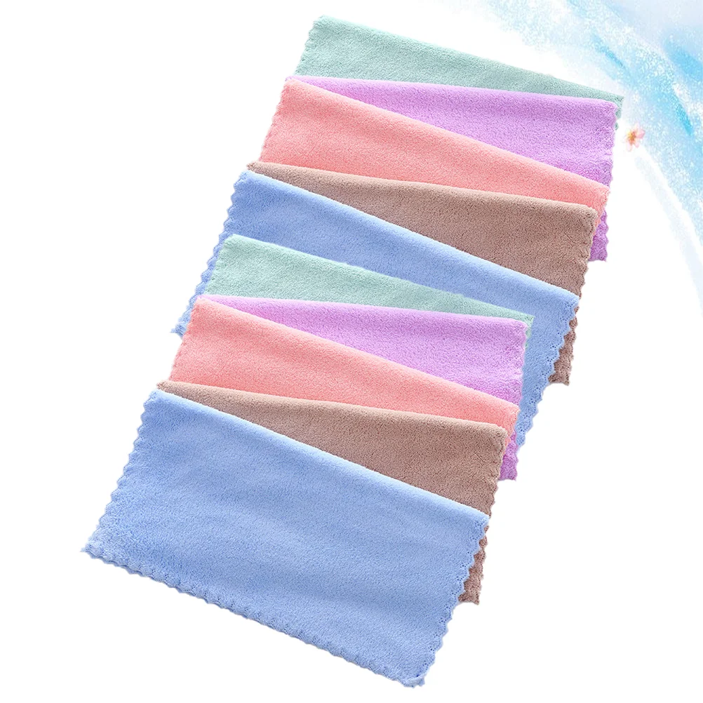 

Face Cloth Makeup Remover Towel Cloths Facial Cleansing Microfiber Wash Towels Cleaning Coral