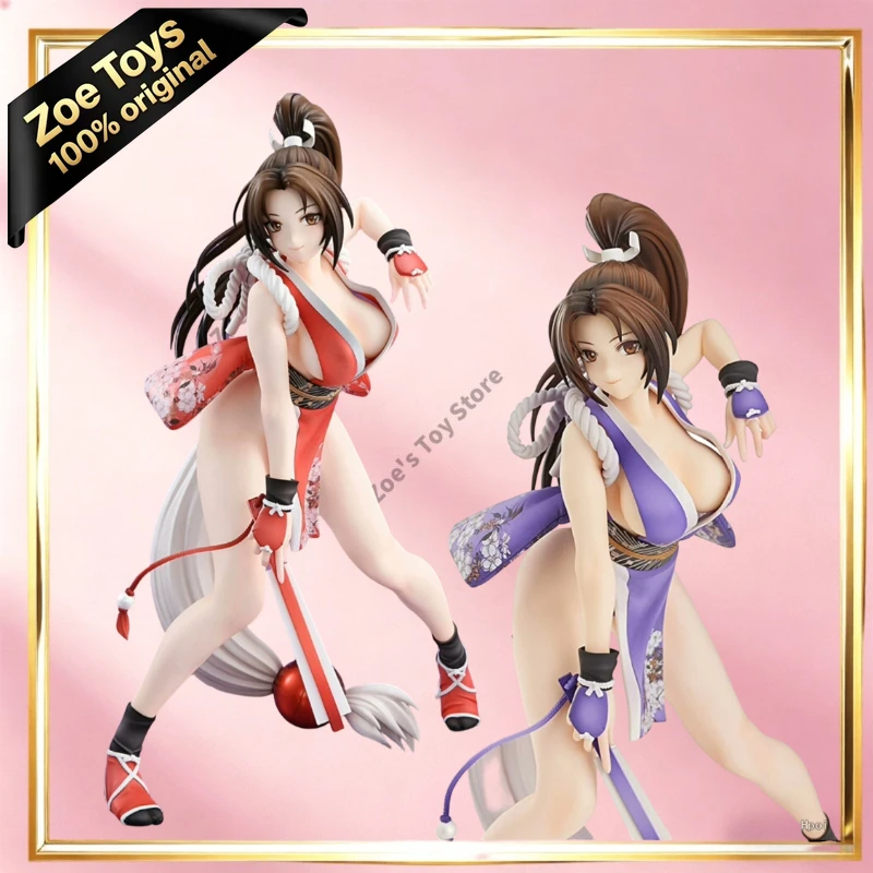 Фото Фигурка Mai Shiranui KOF XIV в масштабе 1/6, красная / фиолетовая версия 2P. Коллекционная фигурка Hobby JAPAN AMAKUNI King of Fighters Bishoujo в наличии №1