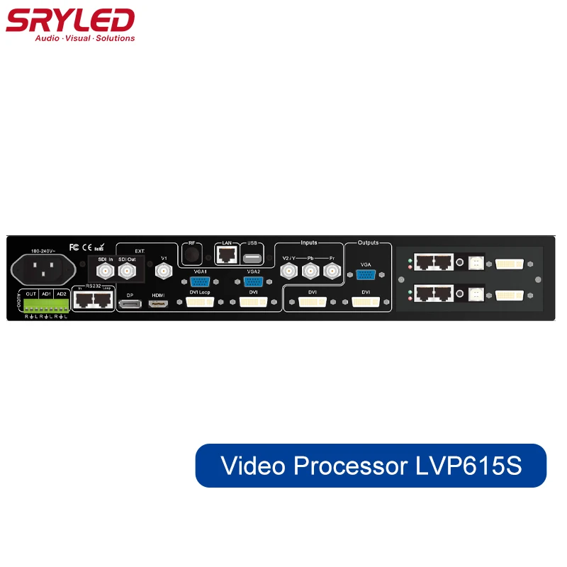 Светодиодный марки SRY видеопроцессор LVP615S 3860*640 VD настенный светодиодный экран