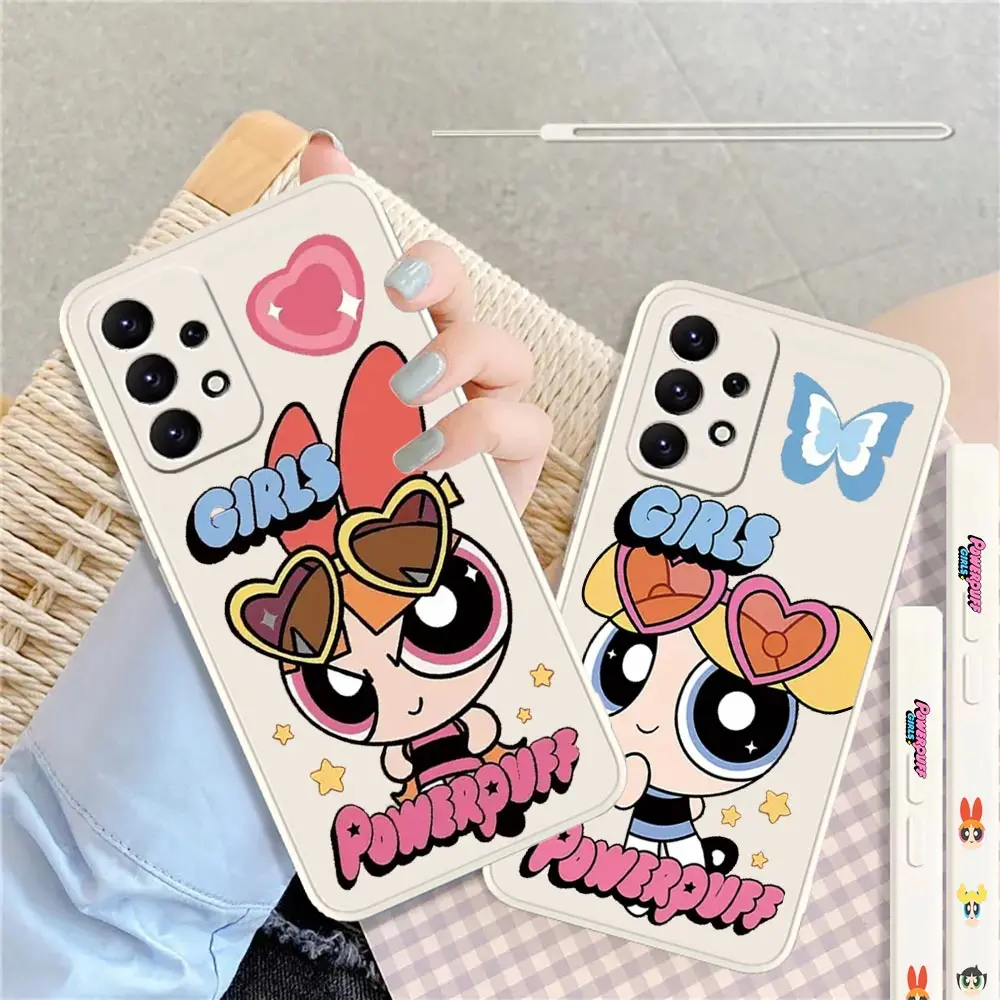 

Cute The Powerpuff Girls Anime Cover For Samsung A91 A81 A73 A72 A71 A53 A52 A51 A42 A33 A32 A31 A23 A22 A21S A14 A13 A12 Case