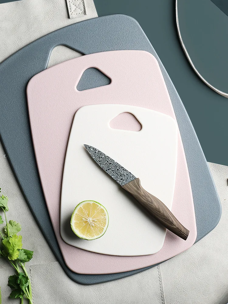 

Household Food Grade PP Chopping Board Kitchen Classification Baby Food Supplement Cutting Fruit Mold-proof Three-piece Set