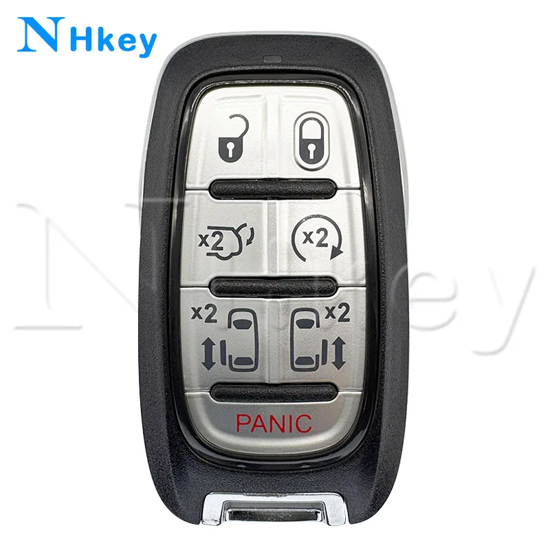 

Только корпус ключа NH для Chrysler Pacifica 2017 2018 2019 2020 Voyager 2020 2021 2022, корпус дистанционного ключа автомобиля 3/4/5/6/7 кнопок