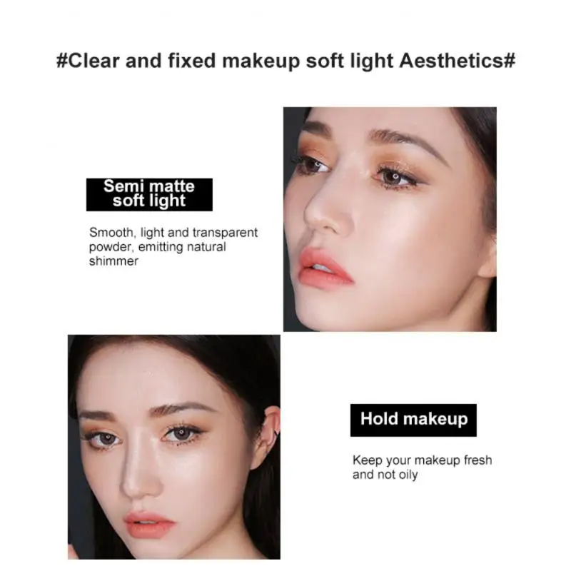 

Makeup Powder Light Thin Natural Loose Powder Oil Control No Take Off Concealer Waterproof Long-lasting Portable Face Powder