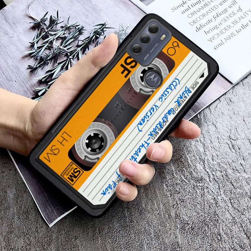 Кассета в стиле ретро для Moto Edge 50 40 Pro 30 Ultra Neo Fusion G Power Stylus Play E32 E20 E40