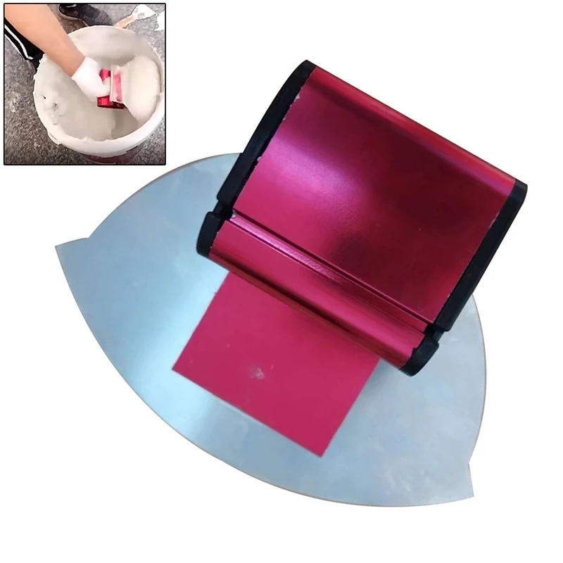 

Нож для шпатлевки из нержавеющей стали, инструменты для разглаживания гипсокартона, Портативный Гибкий шпатель, инструмент для рисования и...