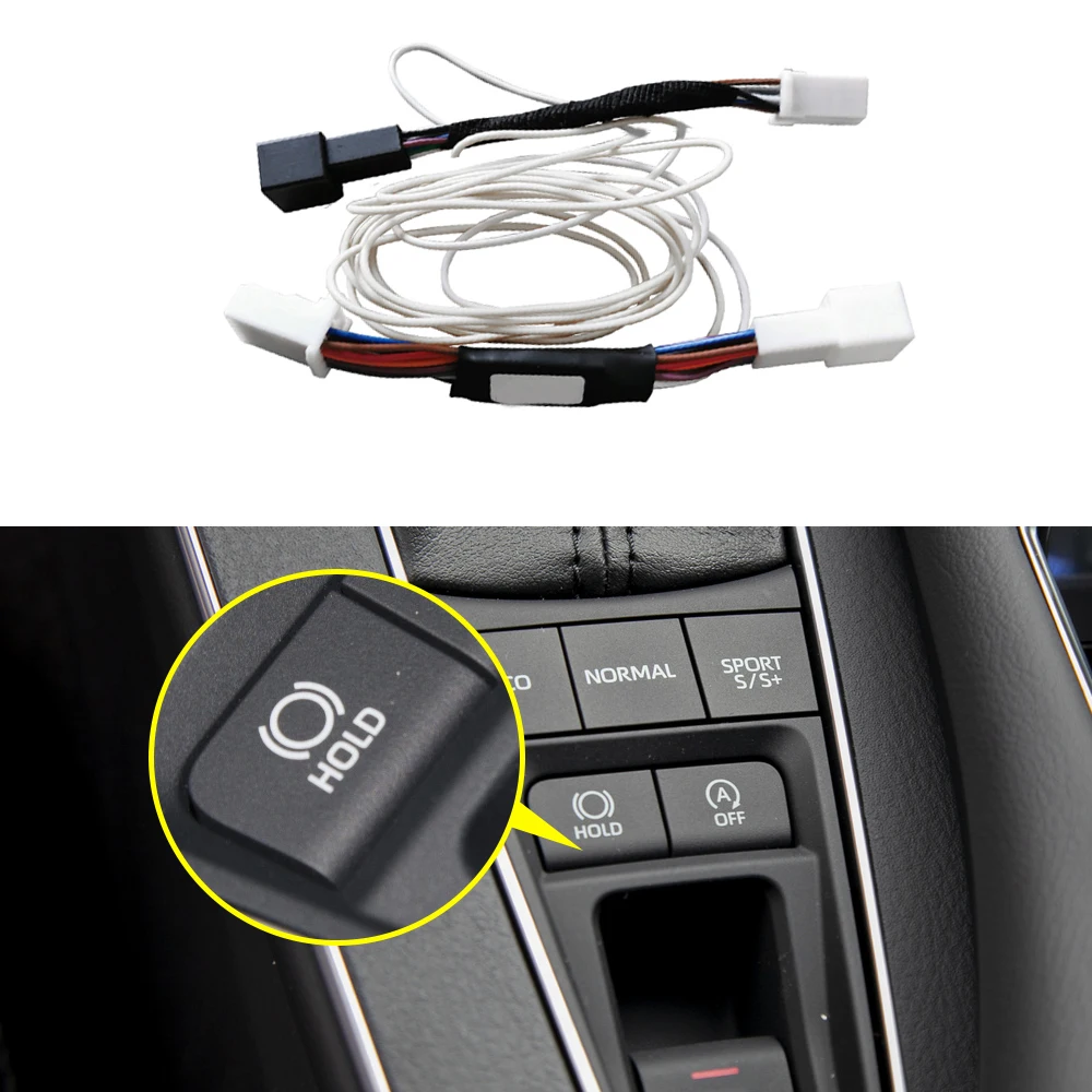 

For Toyota 19-22 Avalon XX50 18-21 Camry Brake Hold Function Turn on Automatically Electronic Accessories Cable Interface Device